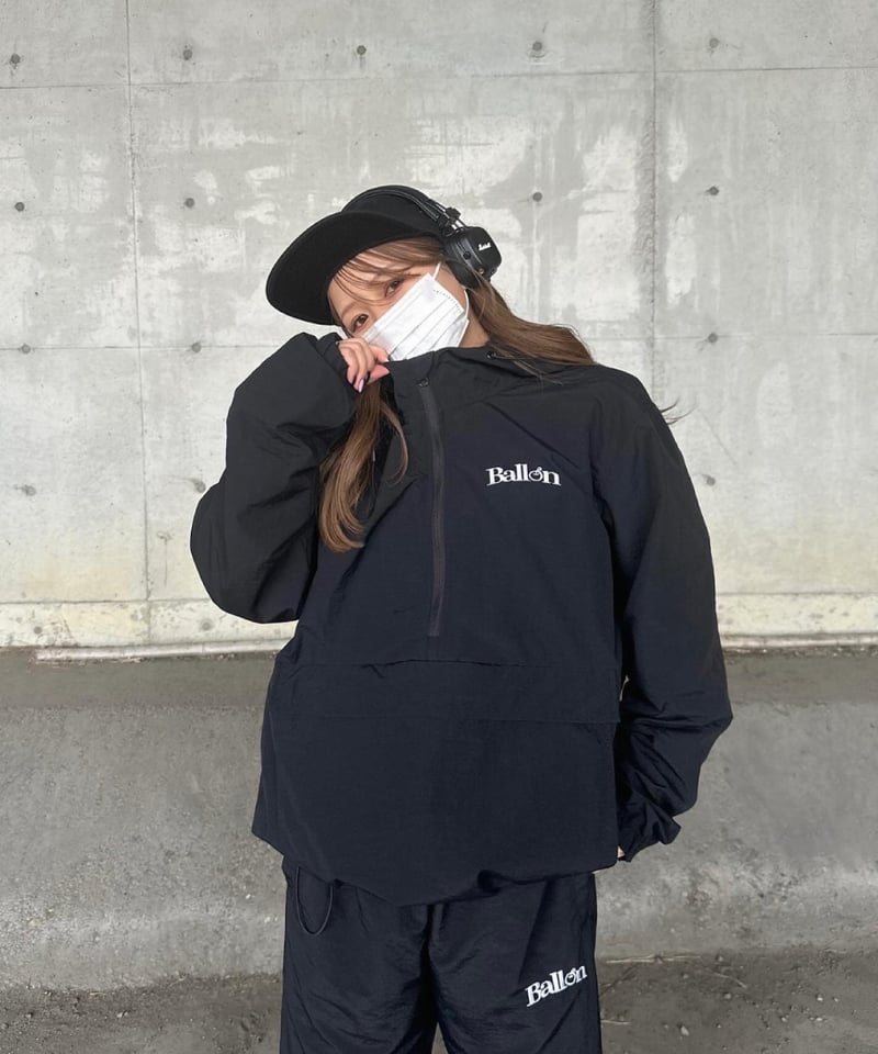 balloon nylon anorak jacket | callmeballoon