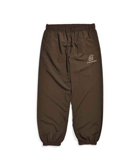 balloon nylon pants  / Brown