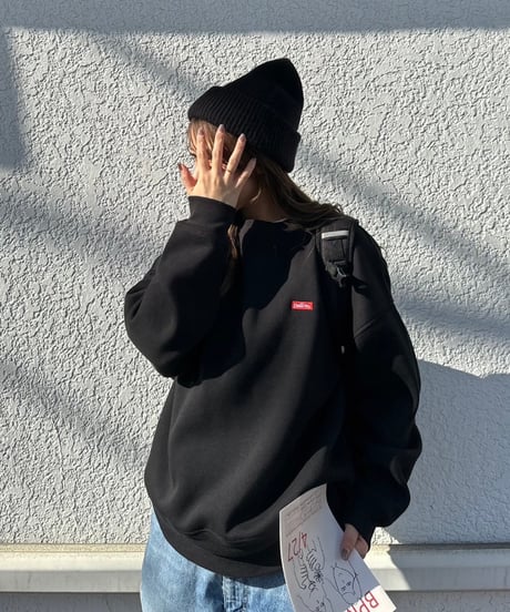 balloon small box logo crew sweat