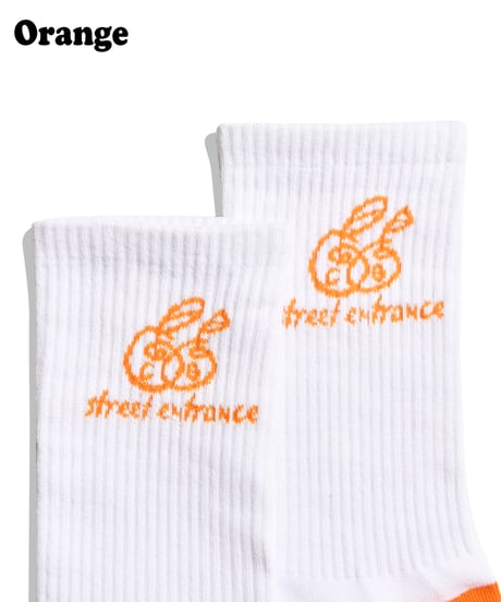 balloon logo socks