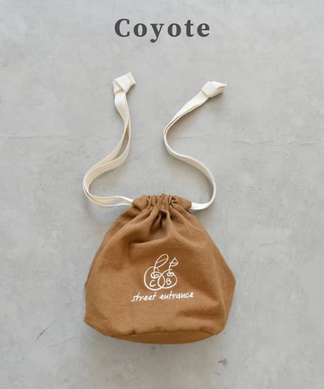 balloon drawstring pouch
