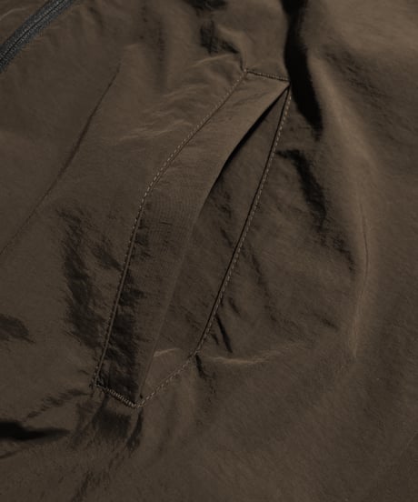 balloon nylon jacket  / Brown