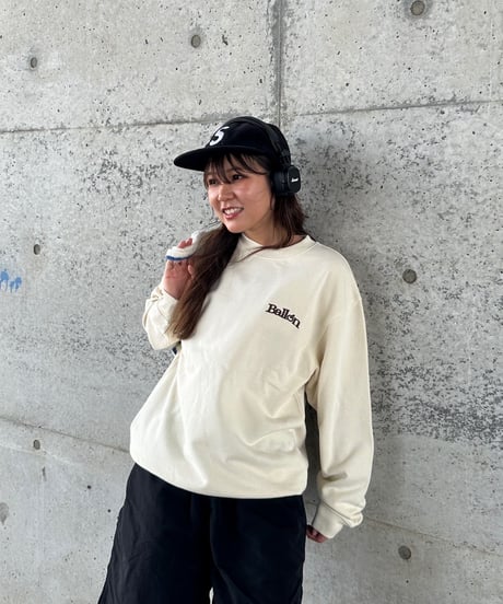balloon logo crew sweat