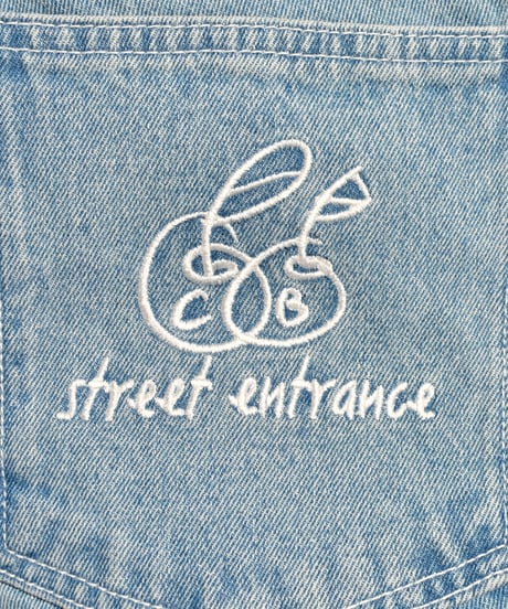balloon denim pants / Blue