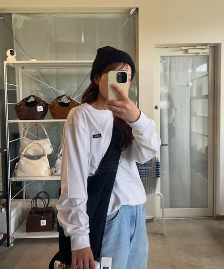 balloon small box logo long sleeve tee
