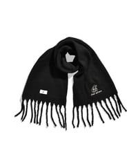 w apple logo scarf