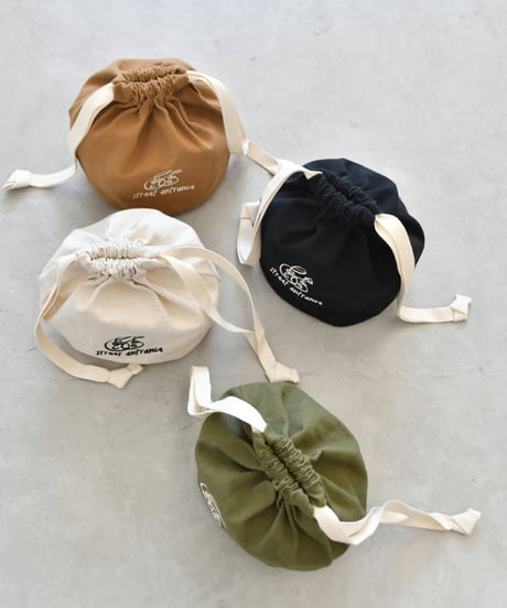 balloon drawstring pouch