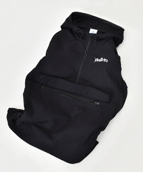 balloon nylon anorak jacket