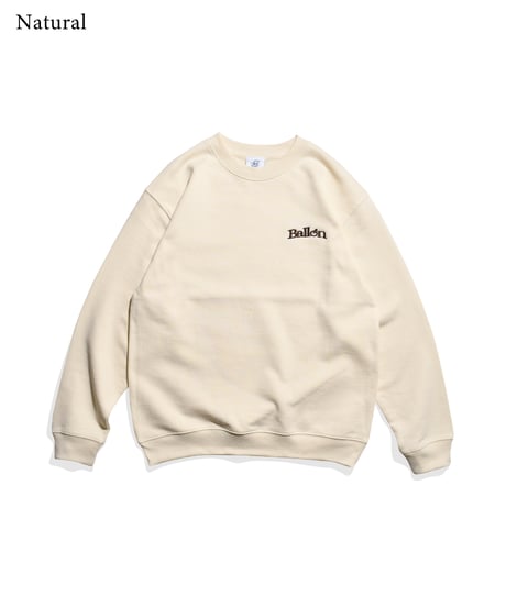 balloon logo crew sweat