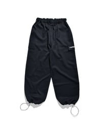 balloon easy wide cargo pants / navy