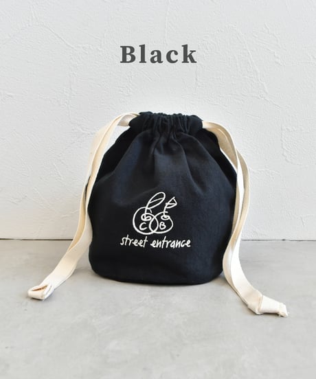 balloon drawstring pouch