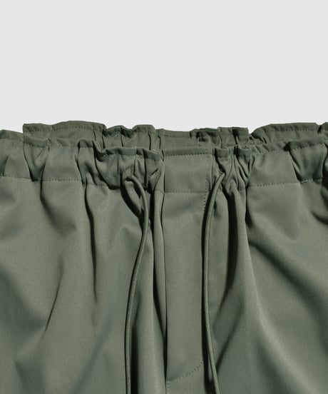 balloon easy wide cargo pants / khaki