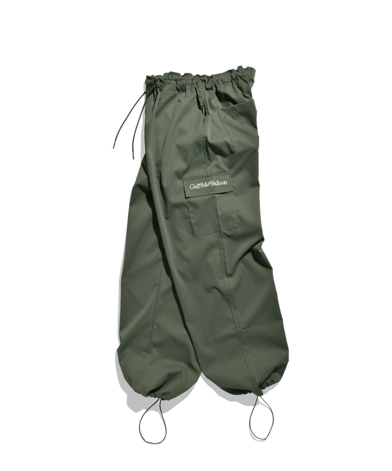balloon easy wide cargo pants / khaki | callmeb