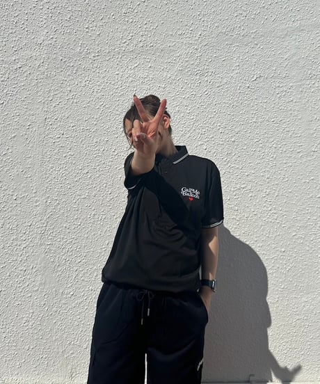 balloon viscose polo shirt