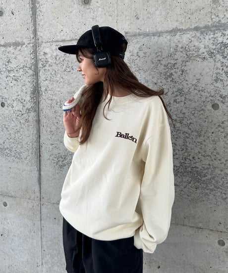 balloon logo crew sweat