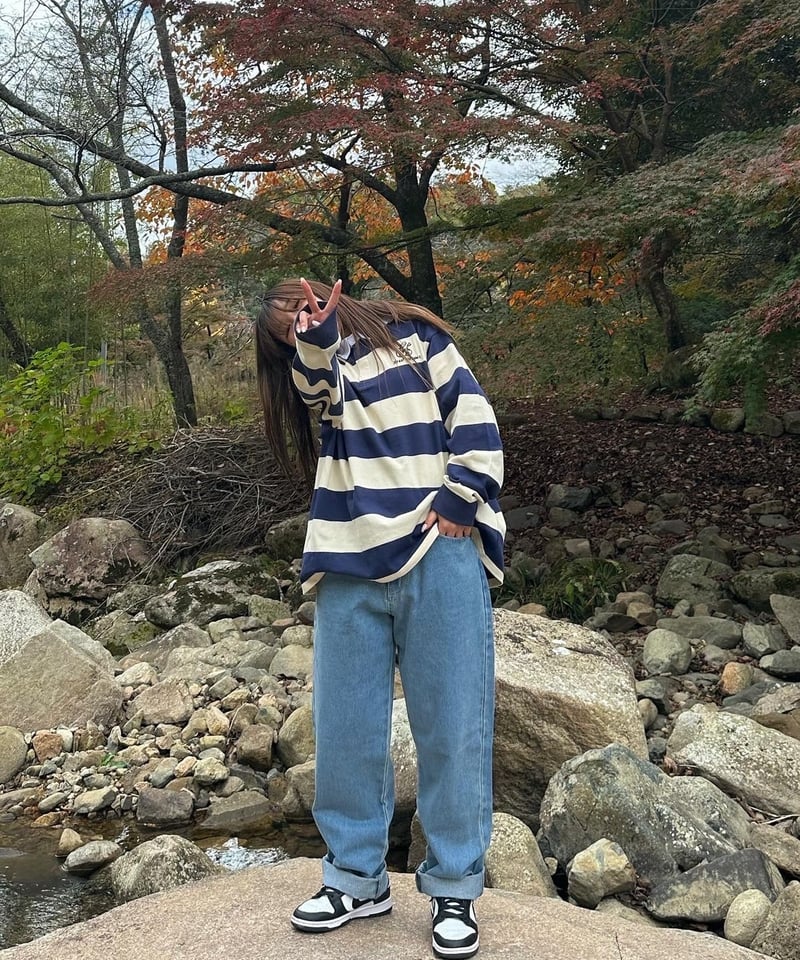 balloon denim pants / Blue | callmeballoon