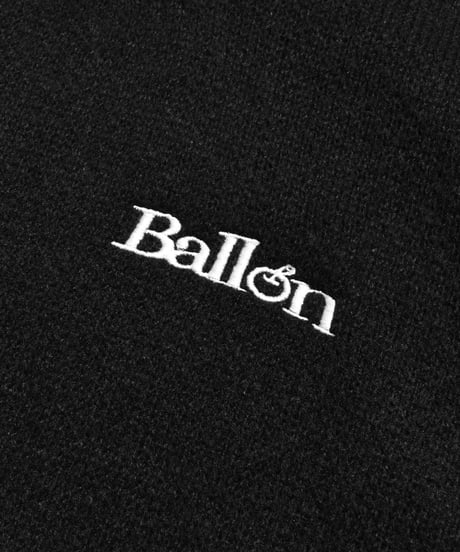 balloon knit / Black
