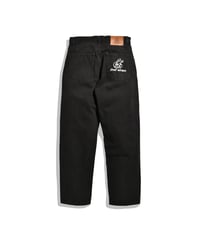 balloon denim pants / Black