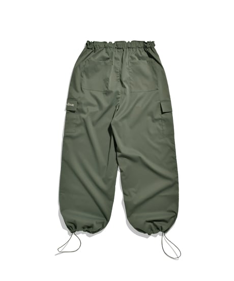balloon easy wide cargo pants / khaki
