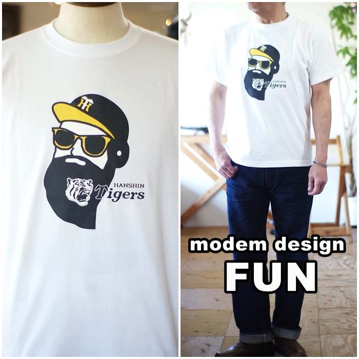 modemdesign モデムデザイン fun ファン 阪神タイガース コラボT
