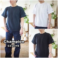 champion チャンピオン　リバースウィーブ半袖Tシャツ c3-z319 ショートスリーブポケットTシャツ