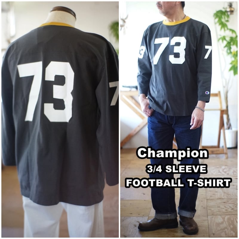 チャンピオン フットボールシャツ（袖：七分丈） サイズM Champion