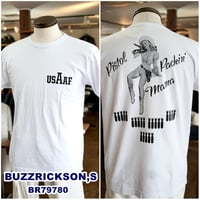 バズリクソンズ　BUZZRICKSON 半袖T　Ｔシャツ　79780　ミリタリー　ピンナップガール