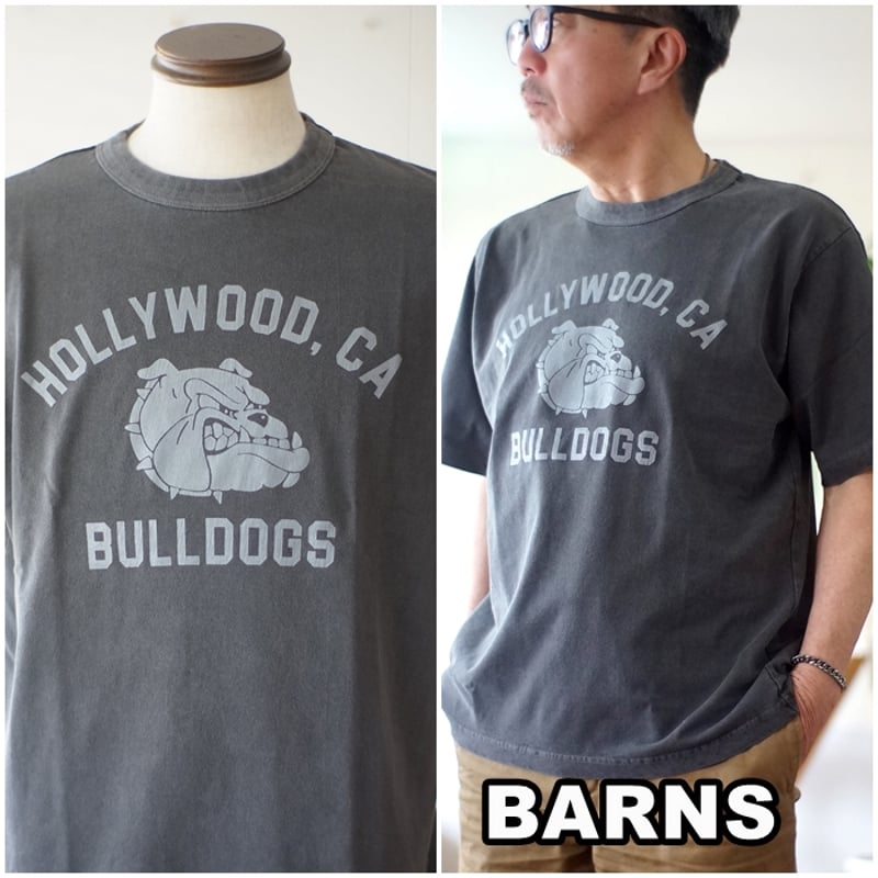 BARNS バーンズアウトフィッターズ 半袖プリントTシャツ BARNS バーンズアウトフィッターズ 半袖プリントTシャツ