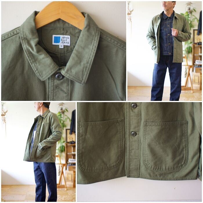 ジャパンブルージーンズ JAPAN BLUE JEANS ミリタリー アーミー バック