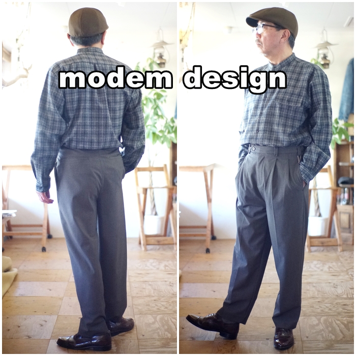 modemdesign モデムデザイン トラックパンツ タックワイドパンツ M modemdesign モデムデザイン ドロップトラックパンツ ツータック