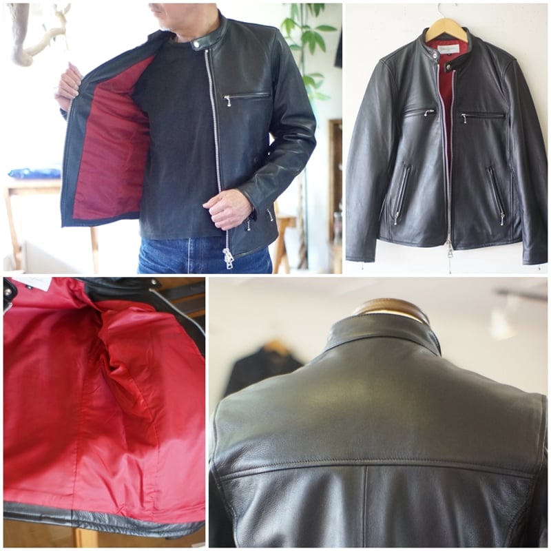 レトログレード(RETRO GRADE) シングルライダース ラムレザー 3150002