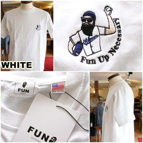modem design/FUN(モデムデザイン/ファン) 半袖Tシャツ　半袖　カットソー　25100521 メンズファッション
