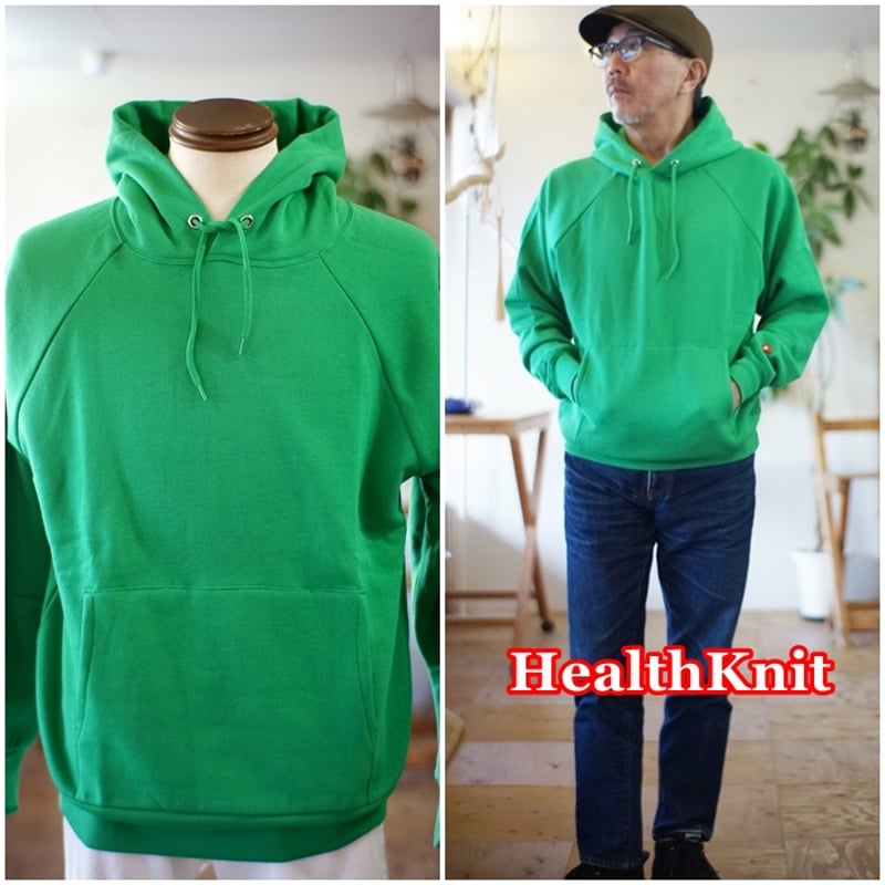 HealthKnit ヘルスニット 裏起毛 スウェットパーカー 54007 プル
