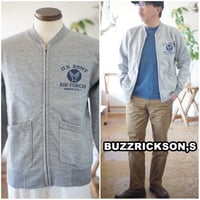 BUZZRICKSONS 　バズリクソンズ　ジップスウェット　トレーナー　BR65601 　U.S. ARMY AIR FORCES　トレーナー　ミリタリー