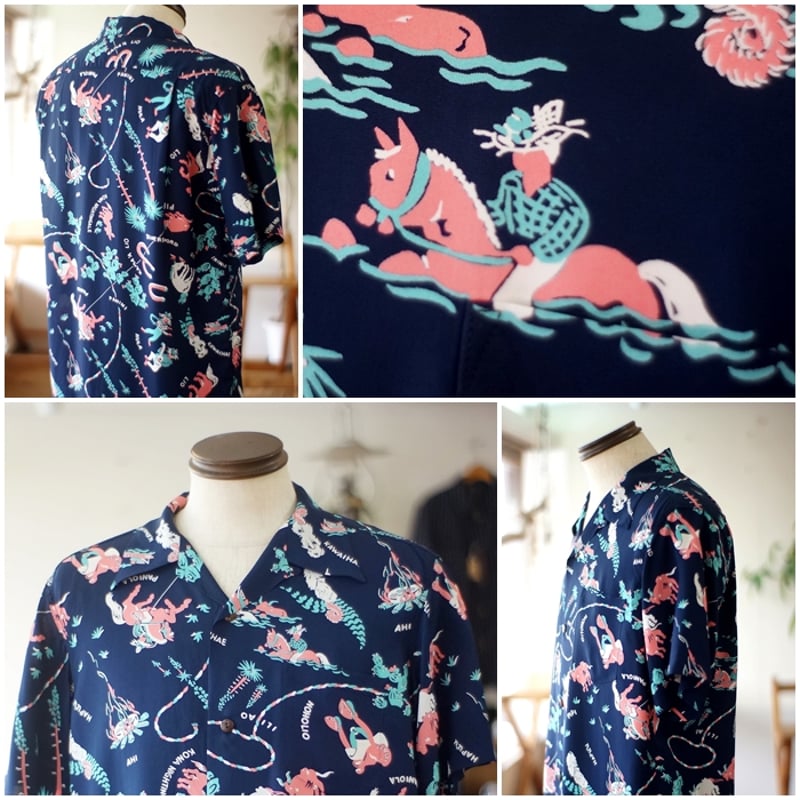 サンサーフ SUNSURF アロハシャツ Lot No. SS39420 / RAYON HA