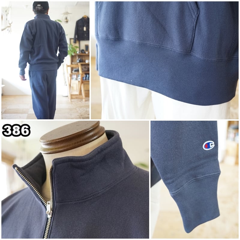 チャンピオン champion ハーフジップ スウェット 裏起毛 c3-y017 チャンピオン champion ハーフジップ スウェット 裏起毛 c3-y017