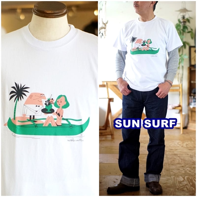 SUNSURF サンサーフ アンクルトリス 半袖プリントTシャツ 東洋