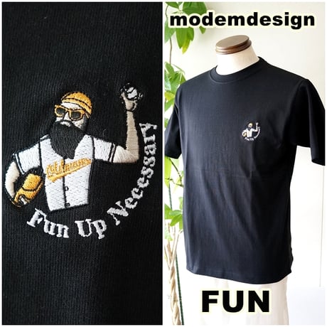 modem design/FUN(モデムデザイン/ファン) 半袖Tシャツ　半袖　カットソー　25100521 メンズファッション