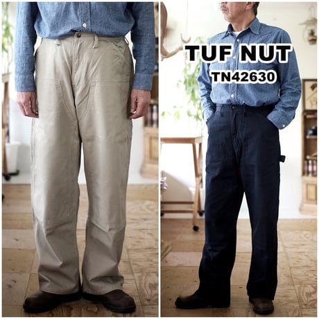 TUFNUT　タフナッツ　コットンツイル　ダブルニーワークパンツ 42630 COTTON TWILL DOUBLE KNEE WORK PANTS