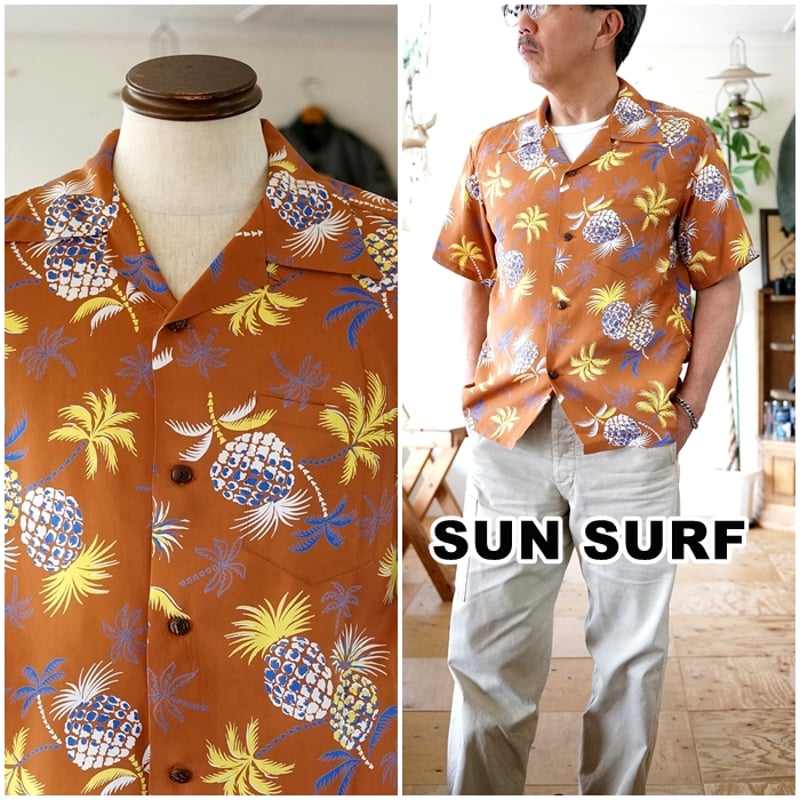 SUN SURF サンサーフ アロハシャツ ハワイアンシャツ 39225 東洋エンタープライ...