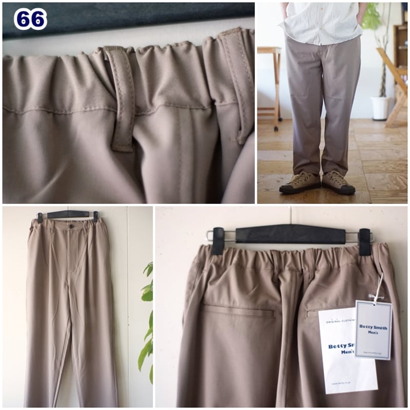 Betty Smith ベティスミスメンズ BAM520 トラウザー パンツ L Betty Smith(ベティスミス) ベティスミスメンズ [BAM-520