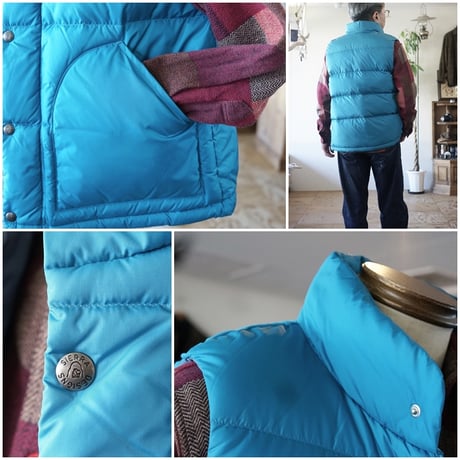 SIERRA DESIGNS シエラデザインズ　ZIP DOWN VEST ジップダウン ダウンベスト 821004