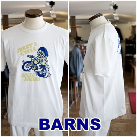 BARNS OUTFITTERS バーンズ　アウトフィッターズ　半袖Tシャツ　カットソー　プリントT　26234