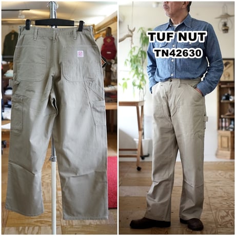 TUFNUT　タフナッツ　コットンツイル　ダブルニーワークパンツ 42630 COTTON TWILL DOUBLE KNEE WORK PANTS