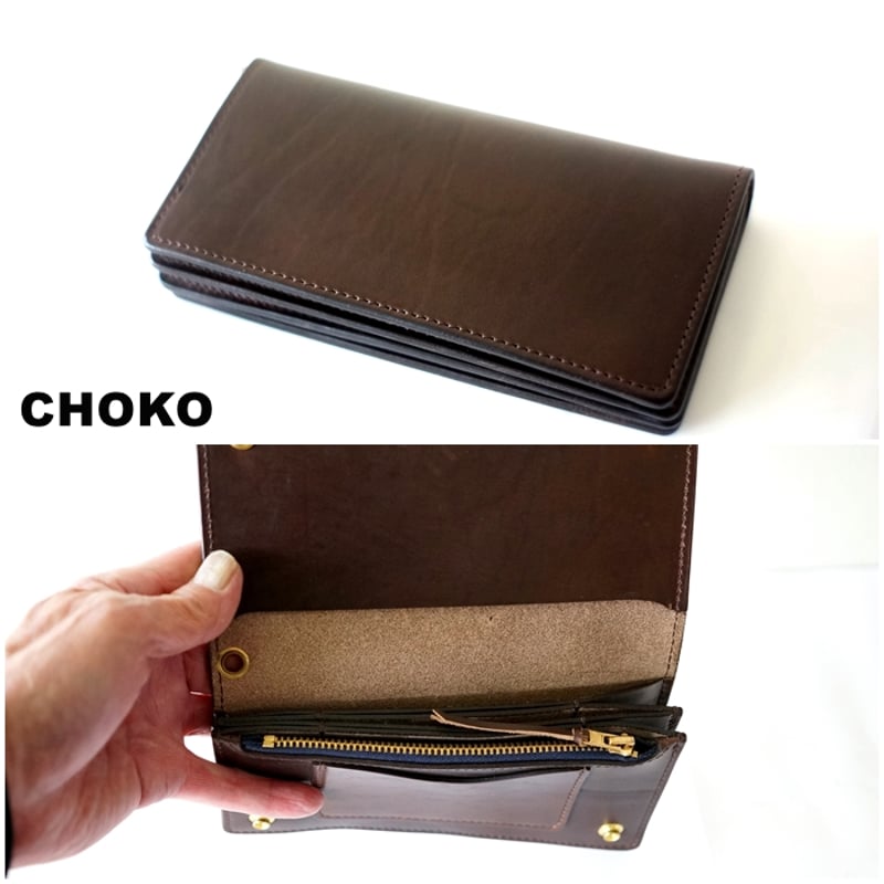 ARTBROWN アートブラウン 長財布 ウォレットトラッカーズ クロム