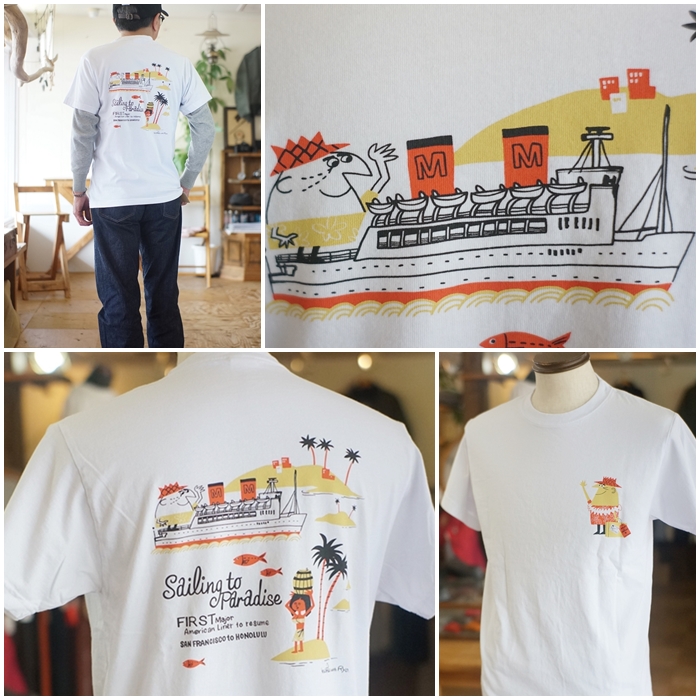 SUNSURF サンサーフ アンクルトリス 半袖プリントTシャツ 東洋