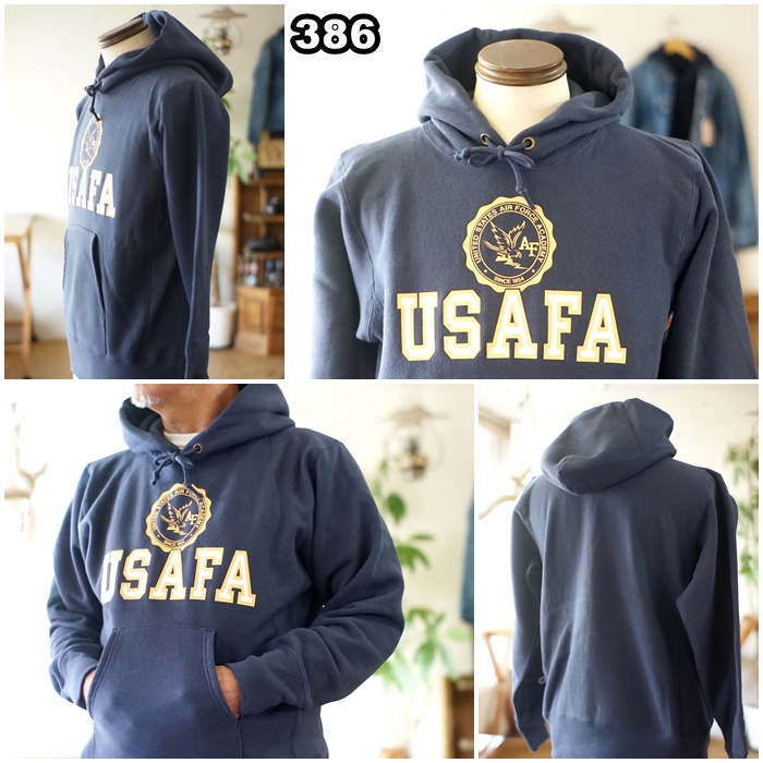 チャンピオン champion スウェット プルオーバーパーカー USAFA 裏起毛
