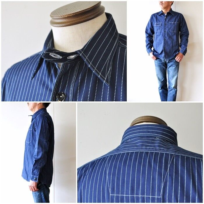SUGARCANE シュガーケーン ウォバッシュワークシャツ 25551