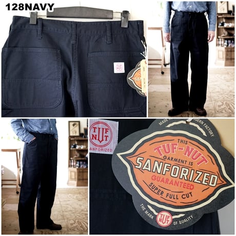 TUFNUT　タフナッツ　コットンツイル　ダブルニーワークパンツ 42630 COTTON TWILL DOUBLE KNEE WORK PANTS