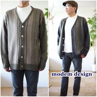 modemdesign モデムデザイン　モヘアニットカーディガン　カーデ　ニット　2303754